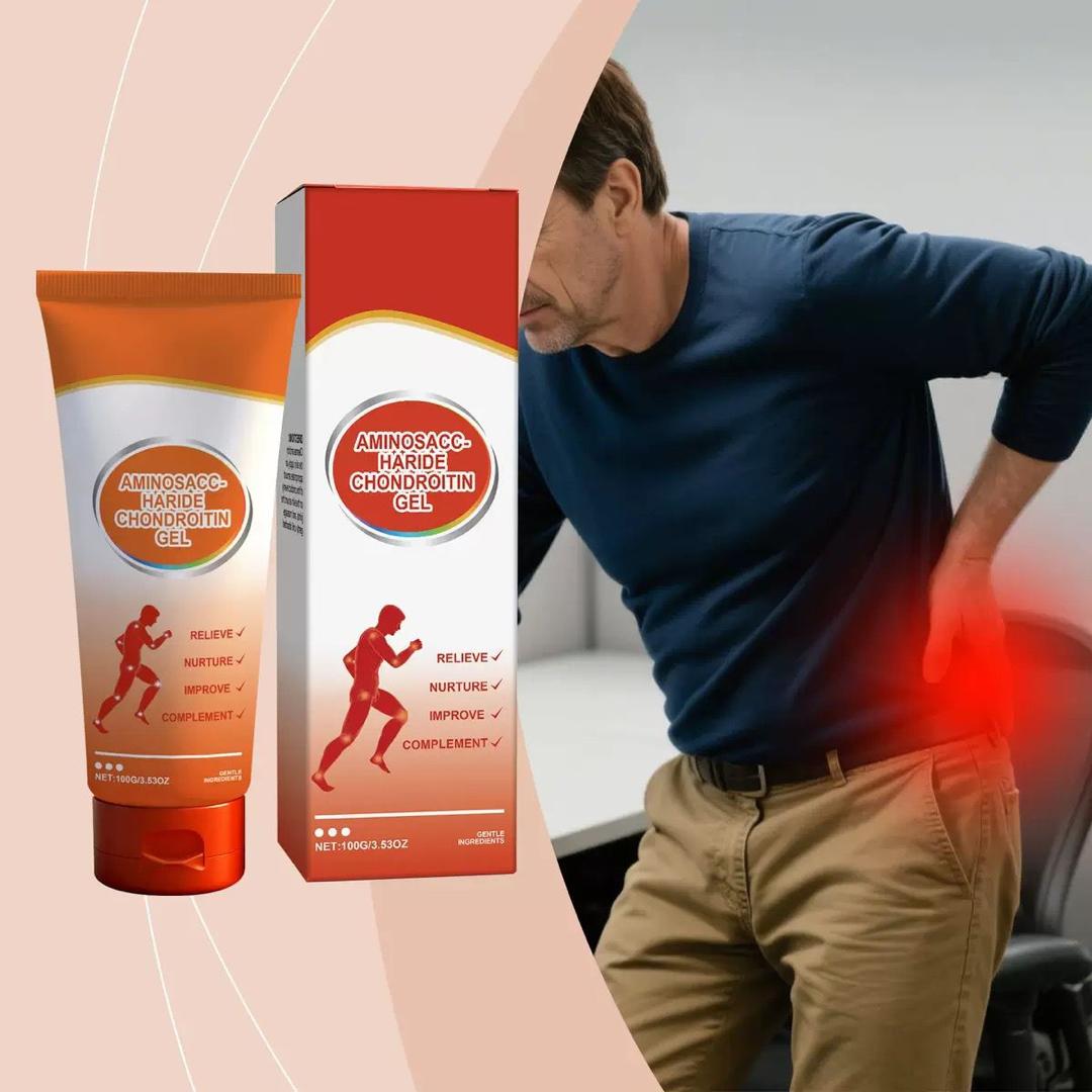 Body and Joint Relief cream being applied to the knee